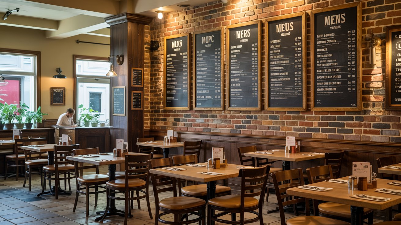 Menu Boards for Restaurants