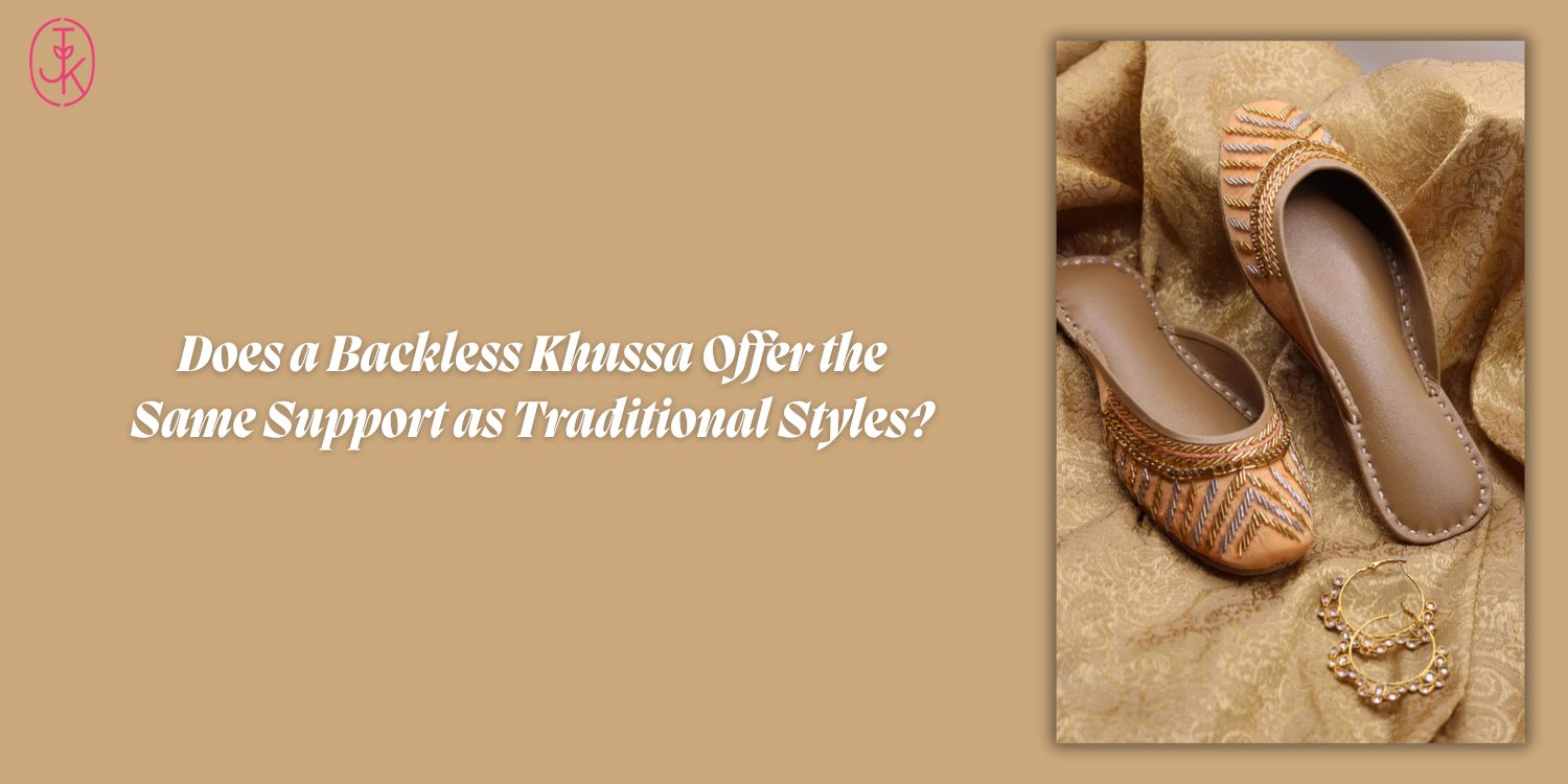 backless khussa