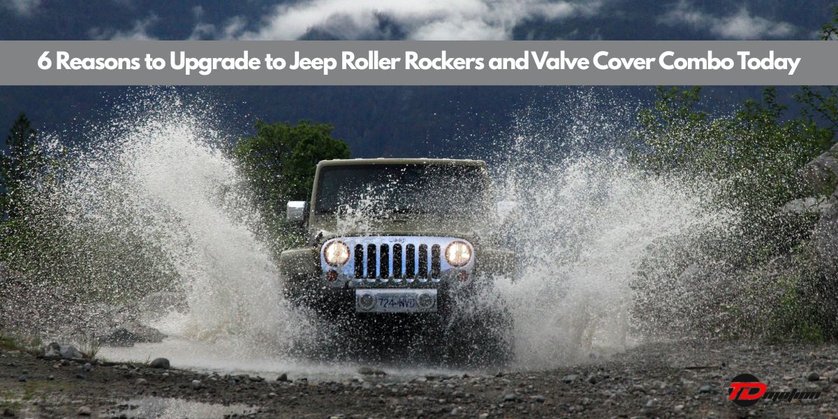 Jeep Roller Rockers and Valve Cover Combo
